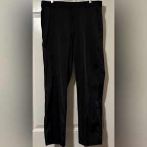 NIKE BLACK DRI-FIT UV MEN'S SLIM-FIT GOLF CHINO PANTS SIZE 34x30